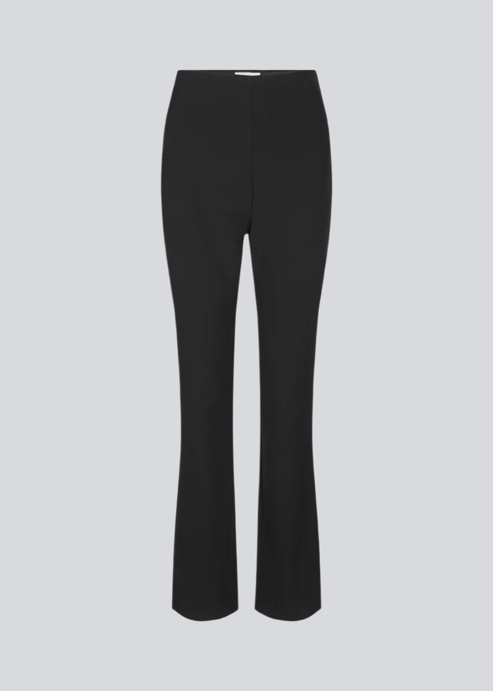 Pants in a slim silhouette with hidden closure at one side. AnkerMD slit pants have decorative paspel back pockets, sewn-in creases, and slits at hems.  Buy matching blazer: AnkerMD blazer, in the same color to complete the look. 