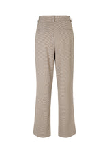 High waisted pants with a hidden closure, zip fly, pleats at front and straight legs. AtticusMD check pants has diagonal side pockets and fake back pockets.High waisted pants with a hidden closure, zip fly, pleats at front and straight legs. AtticusMD check pants have diagonal side pockets and fake back pockets.