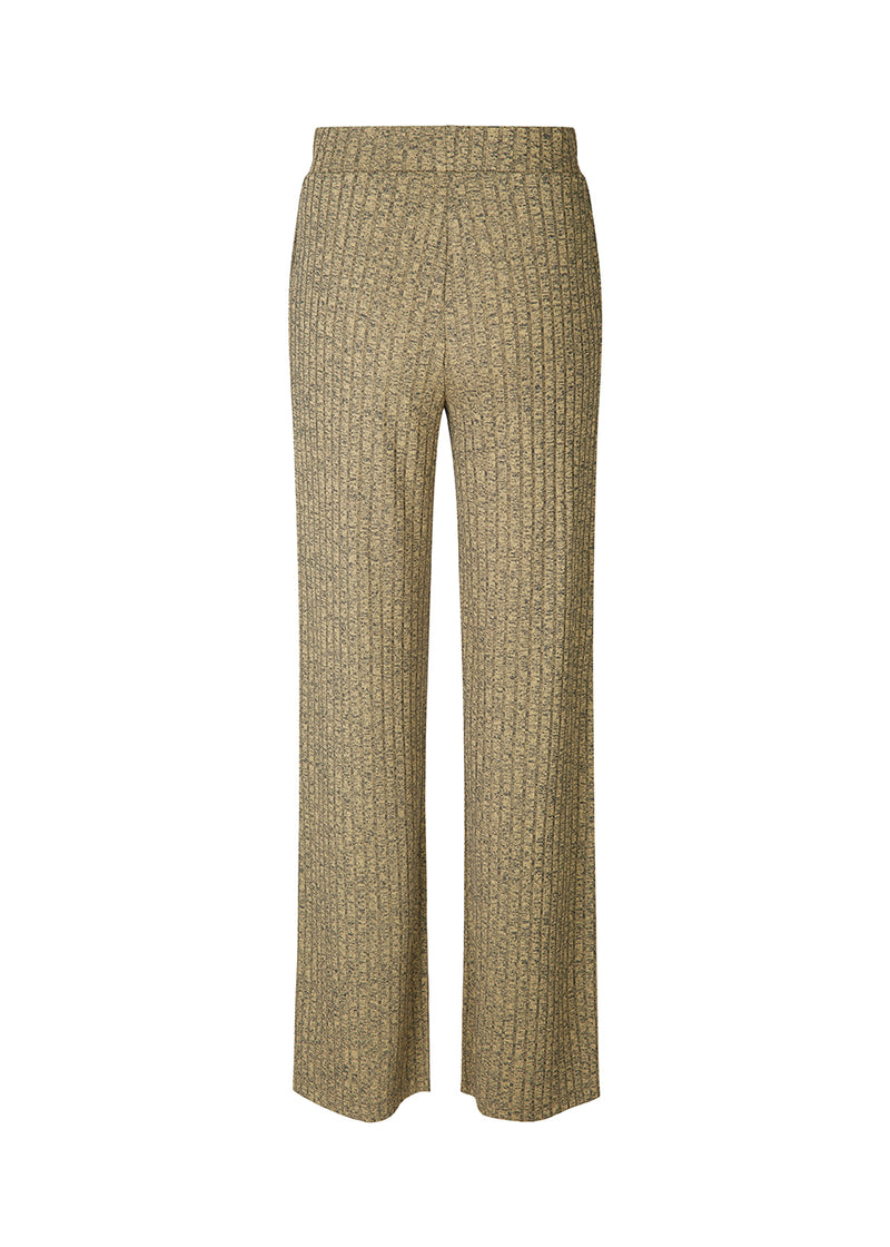 Melange knit pants with a relaxed shape. BeckMD pants are made from a stretchy, rib-knitted quality with wide legs and covered elasticated waist. Matching top is available here: BeckMD top.