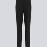 Gale straight pants is a menswear inspired style with straight, slim legs. The design of the pants is kept classic with pressfolds and a high waist