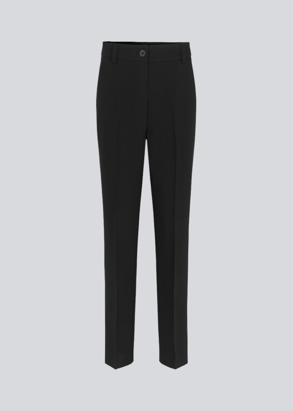 Gale straight pants is a menswear inspired style with straight, slim legs. The design of the pants is kept classic with pressfolds and a high waist. 