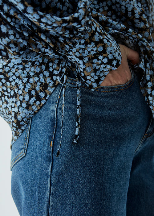 Menna print top - Forest Fleur