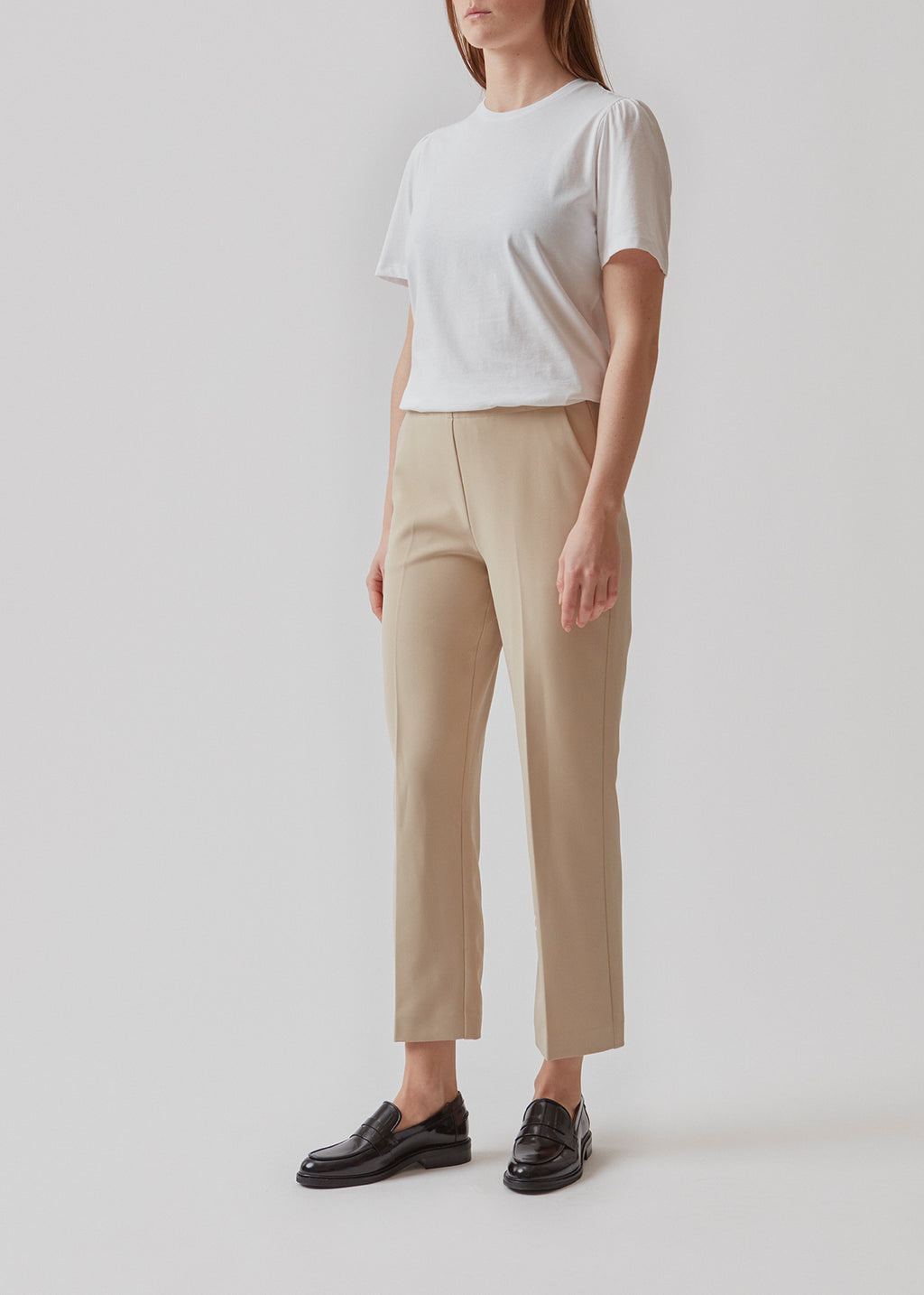 NelliMD cropped pants Powder Sand