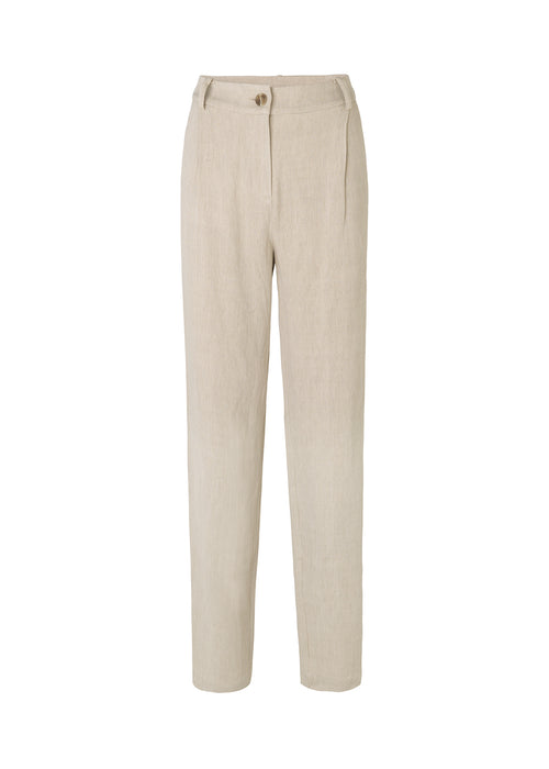 Pants with a straight fit in an airy linen quality. Park pants have a classic suit pants look, that can be enhanced by the matching blazer. The model is 173 cm and wears a size S/36