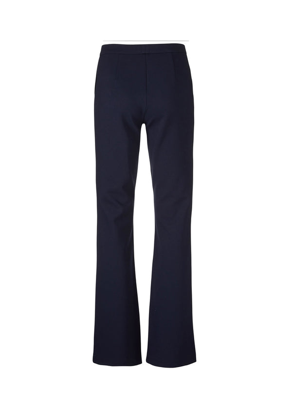 Nice pants with flared legs and front pockets. The stretchy material and elastic waist creates the perfect fit. Tanny Flare Pants in Navy sky is a must-have style in your wardrobe. 