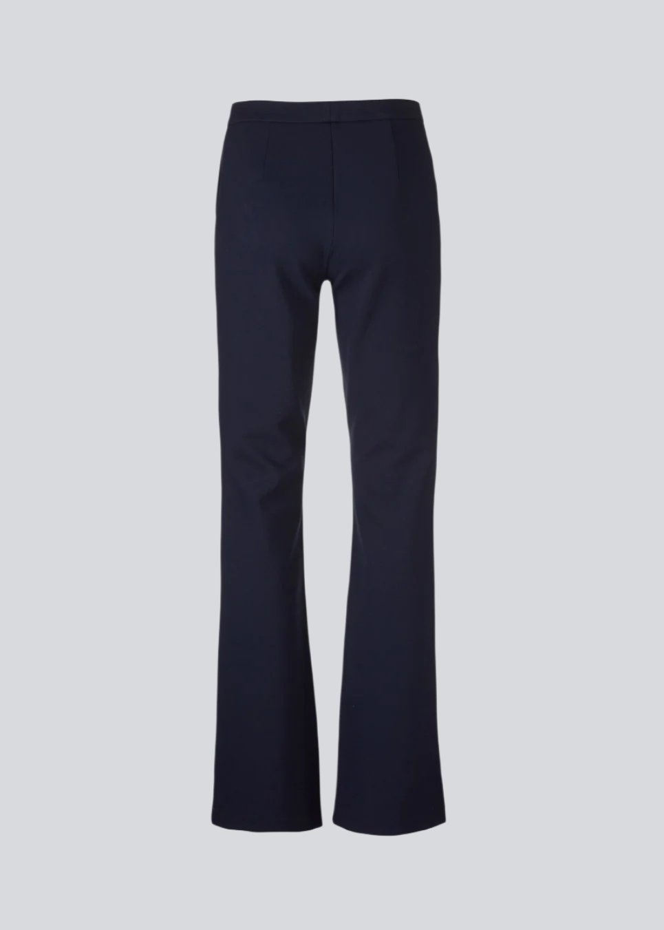 Nice pants with flared legs and front pockets. The stretchy material and elastic waist creates the perfect fit. Tanny Flare Pants in Navy sky is a must-have style in your wardrobe. 