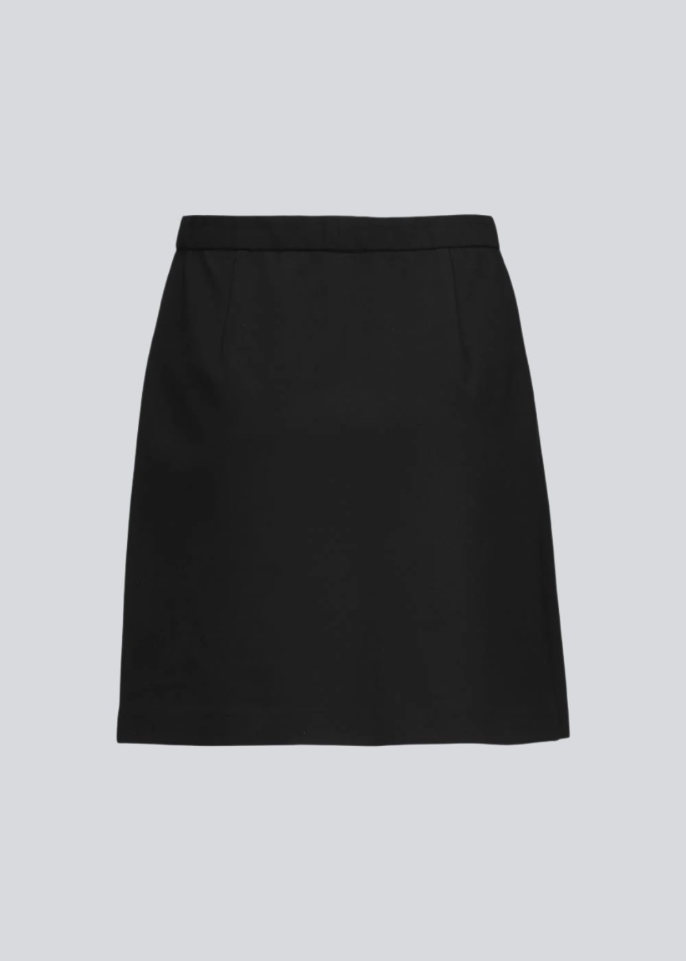 Simple and a must-have stylish A-shaped skirt. Tanny short skirt has elastic at the waist and the strechable material creates the perfect fit.