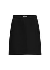 Simple and a must-have stylish A-shaped skirt. Tanny short skirt has elastic at the waist and the strechable material creates the perfect fit.