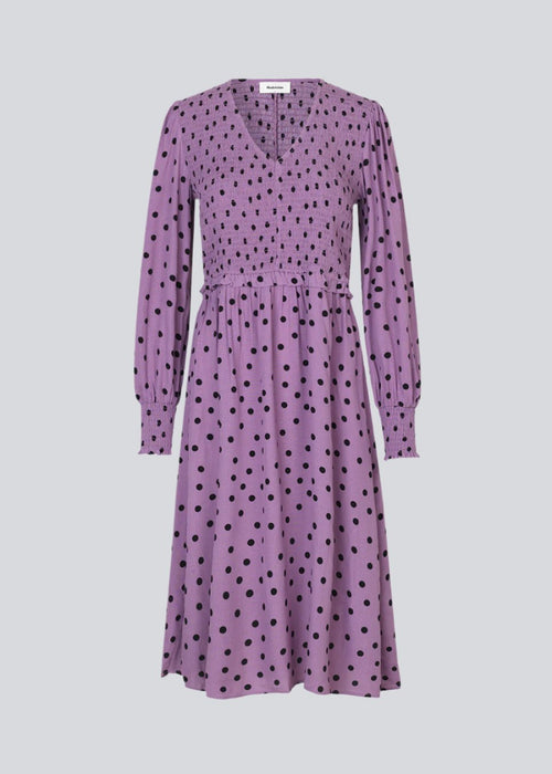 Tomme print dress - Bold Dot Valerian